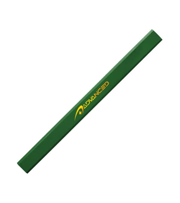 Enamel Carpenter Flat Pencil-Full Color Imprint