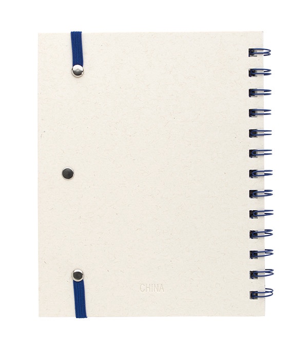 Recycled Paper Carton Spiral Notebook with Pen