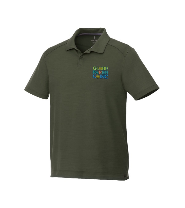 Men's Amos Eco S Polo - Embroidered