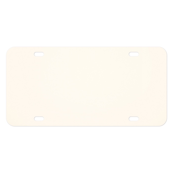 Aluminum Custom License Plate