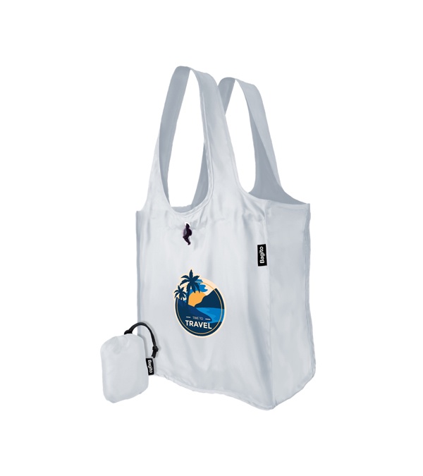 Bagito Deluxe Grande Shopping Bag- Full Color Imprint