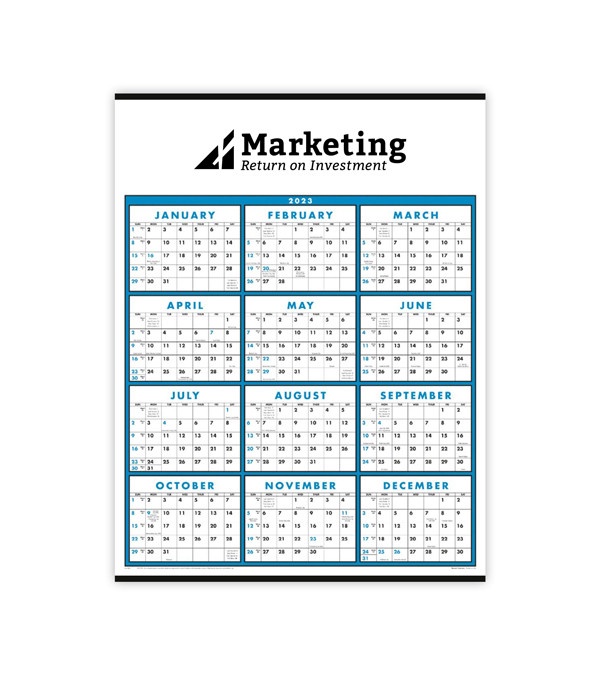Span-A-Year Calendar Non-Laminated