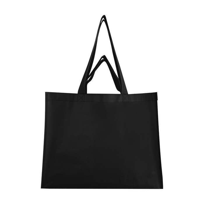 Matte Laminated Recycled Non-Woven Dual Handle Shopper Tote Bag