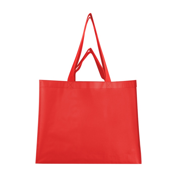 Matte Laminated Recycled Non-Woven Dual Handle Shopper Tote Bag