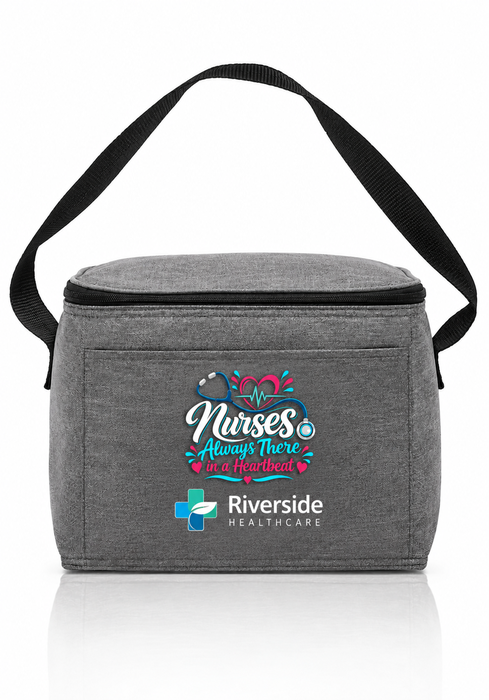 Nurses Heartbeat Lunch Bag Cooler with Personalization