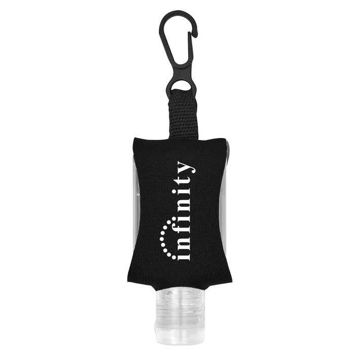 1 oz. Hand Sanitizer with Printed Case & Clip