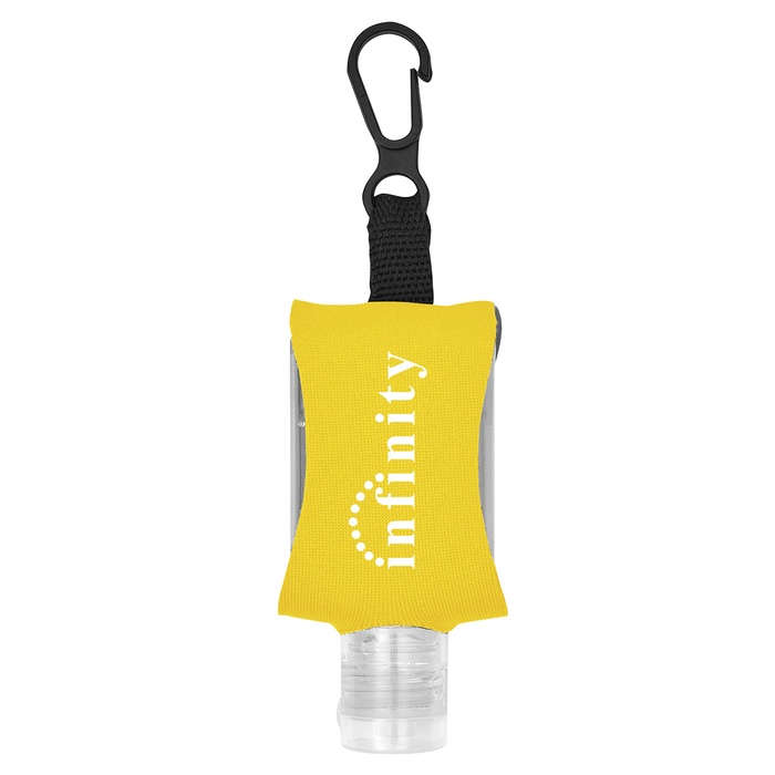 1 oz. Hand Sanitizer with Printed Case & Clip