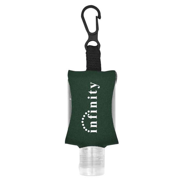 1 oz. Hand Sanitizer with Printed Case & Clip