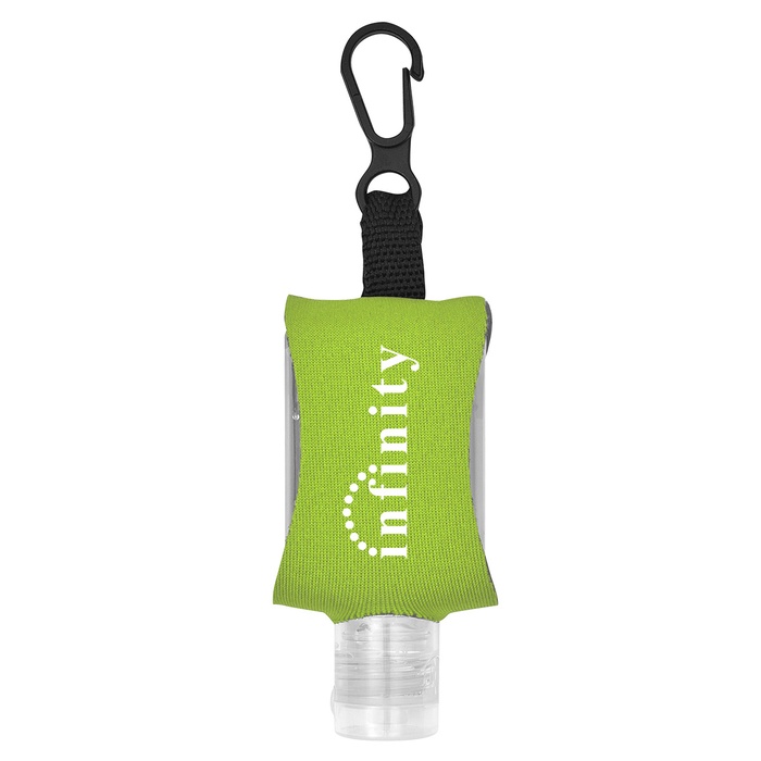 1 oz. Hand Sanitizer with Printed Case & Clip