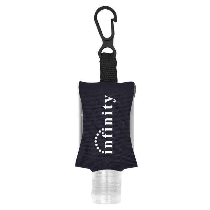 1 oz. Hand Sanitizer with Printed Case & Clip