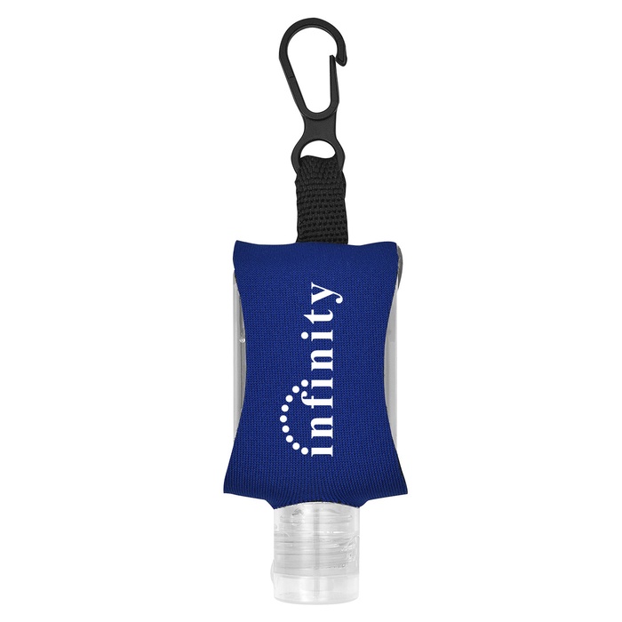 1 oz. Hand Sanitizer with Printed Case & Clip