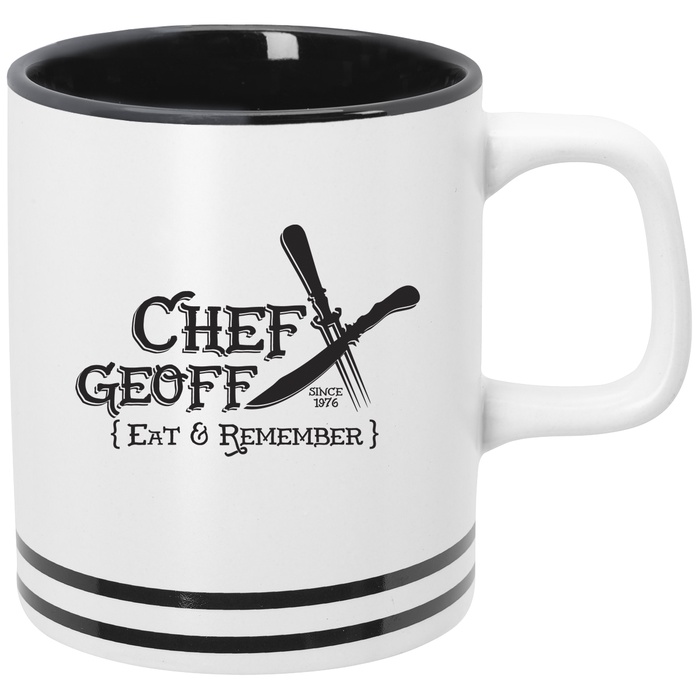 Custom 10 oz. Lacrosse Ceramic Mugs