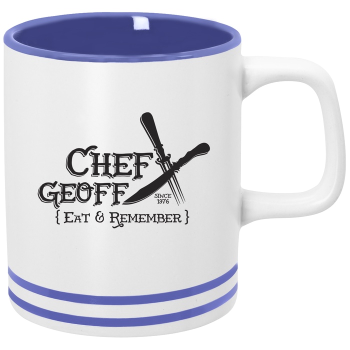 Custom 10 oz. Lacrosse Ceramic Mugs