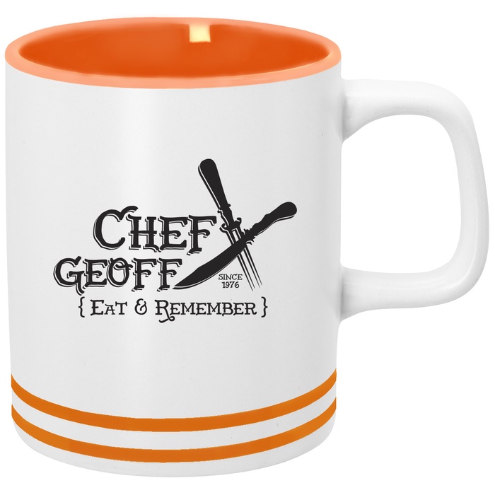 Custom 10 oz. Lacrosse Ceramic Mugs