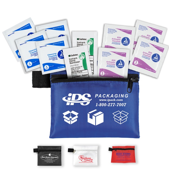 10 Piece Healthy Antiseptic Pack in Zipper Pouch