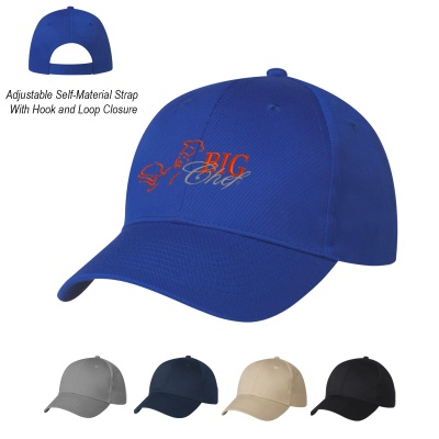 6 Panel Polyester Custom Baseball Caps