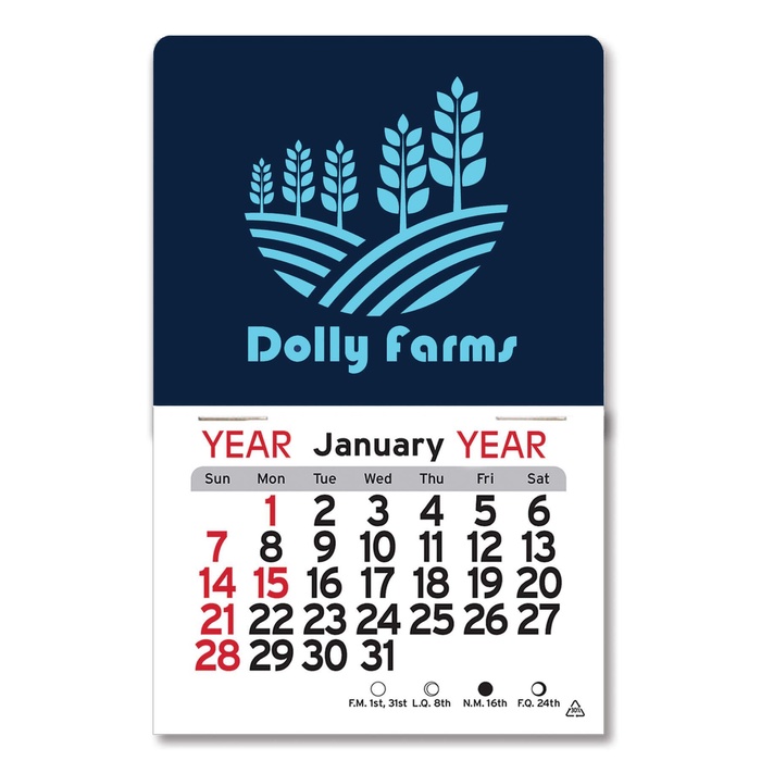 Adhesive Peel-N-Stick Square 2027 Promotional Calendars