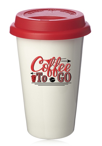 11 oz. Double Wall Ceramic Custom Tumblers