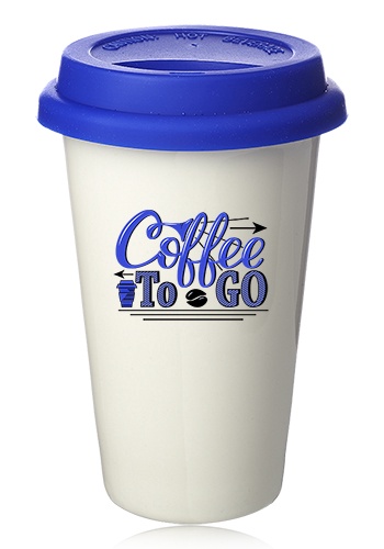11 oz. Double Wall Ceramic Custom Tumblers