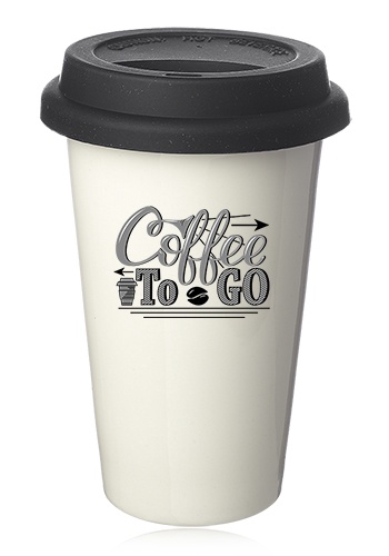 11 oz. Double Wall Ceramic Custom Tumblers