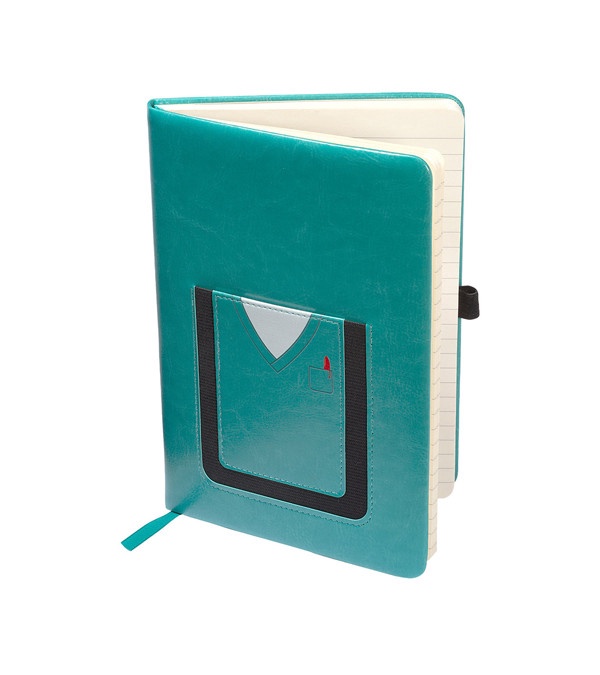 Leeman Medical Theme Journal Book With Cell Phone Pocket