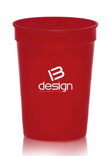 12 oz. Promotional Plastic Stadium Cups