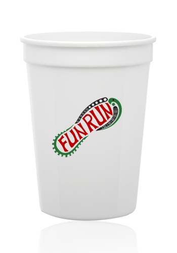 12 oz. Promotional Plastic Stadium Cups