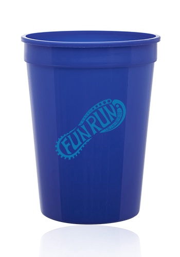 12 oz. Promotional Plastic Stadium Cups