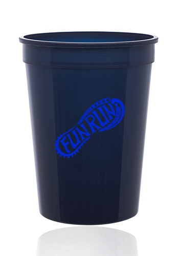 12 oz. Promotional Plastic Stadium Cups