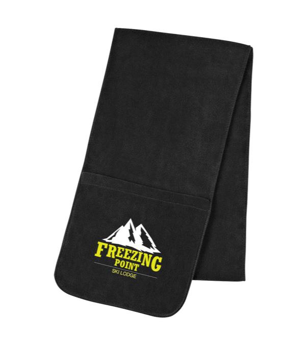 Fleece Scarf With Pockets