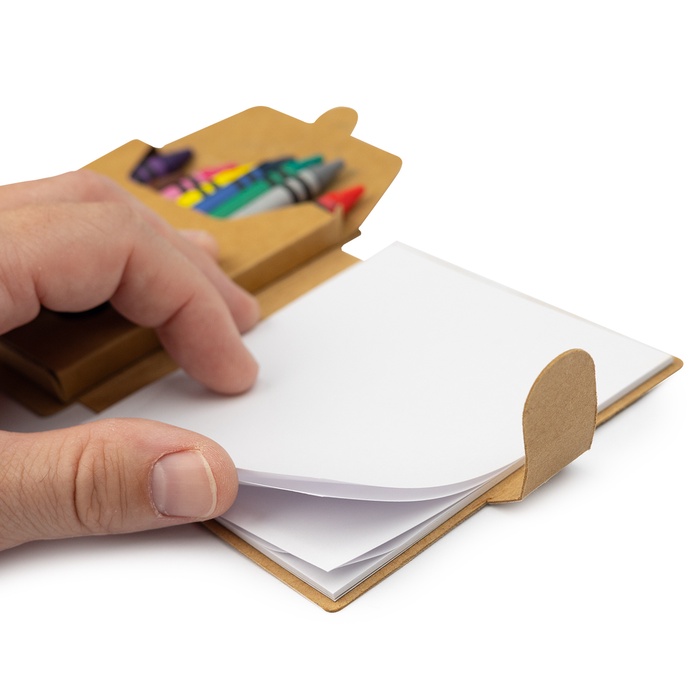 Crayon Set With Notepad