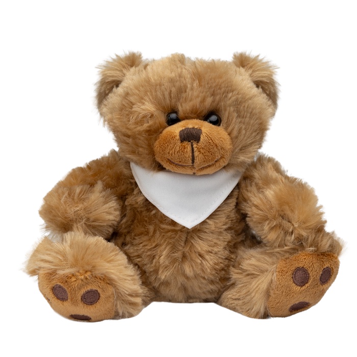 Happy Holidays 6" Big Paw Bear-Bandana