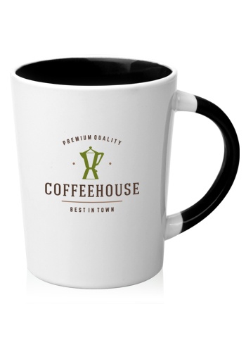 13 oz. Albany Two Tone Latte Personalized Mugs