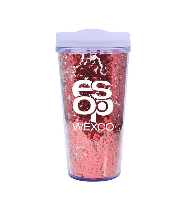 17 oz. Glamour Glitter Tumbler