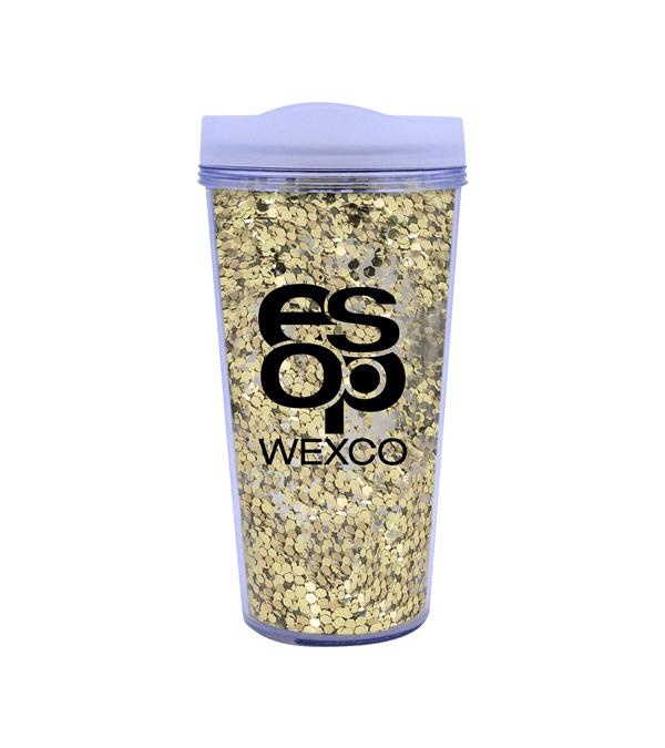 17 oz. Glamour Glitter Tumbler