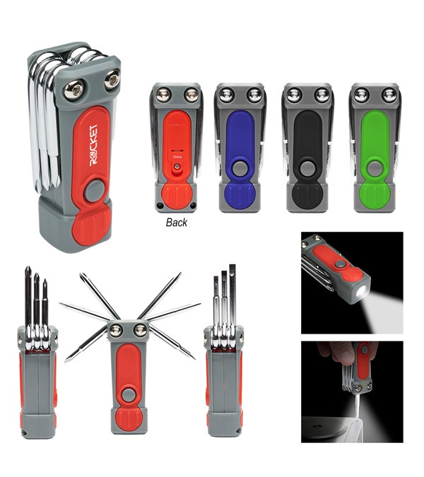 6-In-1 Multi Tool with LED Light