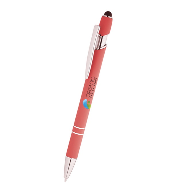 Arden Soft Touch Stylus Pen - Full Color