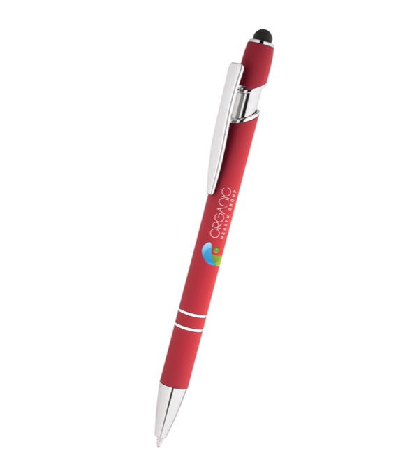 Arden Soft Touch Stylus Pen - Full Color