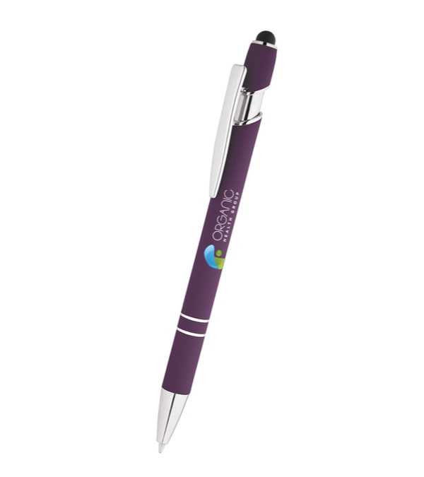 Arden Soft Touch Stylus Pen - Full Color
