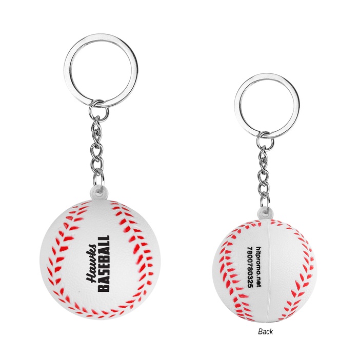 Baseball Stress Reliever Keychain