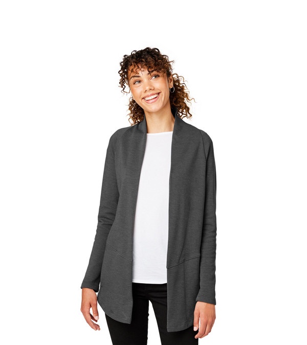 Devon & Jones New Classics Ladies' Charleston Cardigan - Embroidery