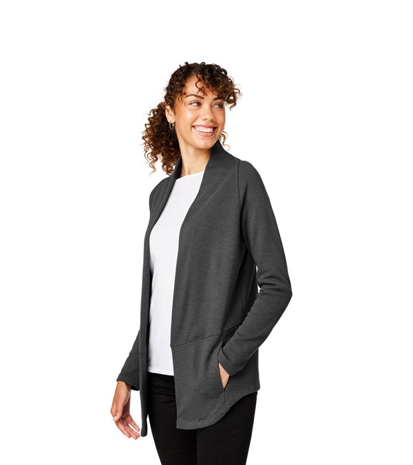 Devon & Jones New Classics Ladies' Charleston Cardigan - Embroidery