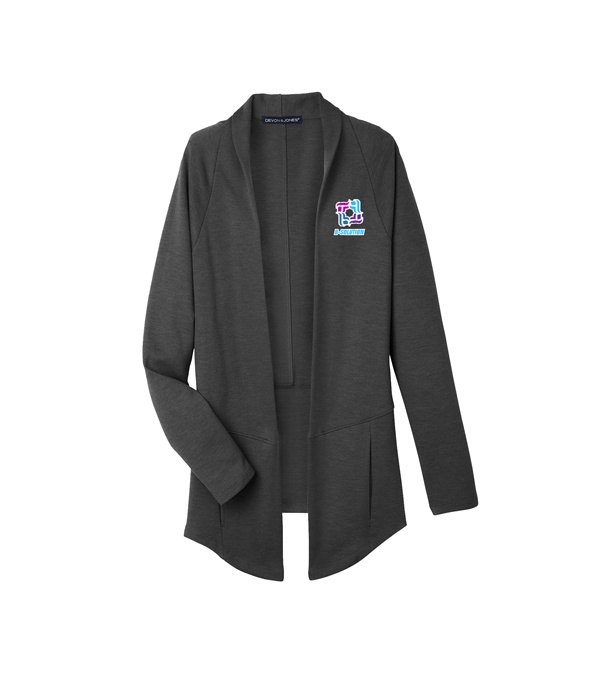 Devon & Jones New Classics Ladies' Charleston Cardigan - Embroidery