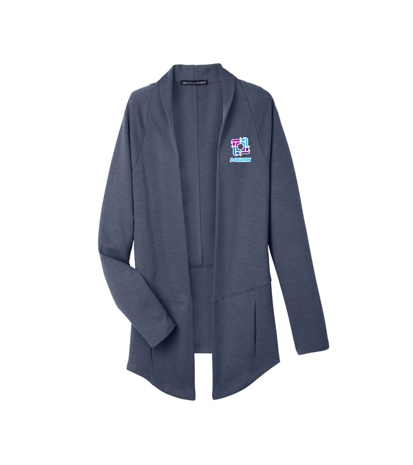 Devon & Jones New Classics Ladies' Charleston Cardigan - Embroidery