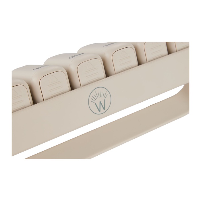 Wellable™ Daily Pill and Supplement Organizer
