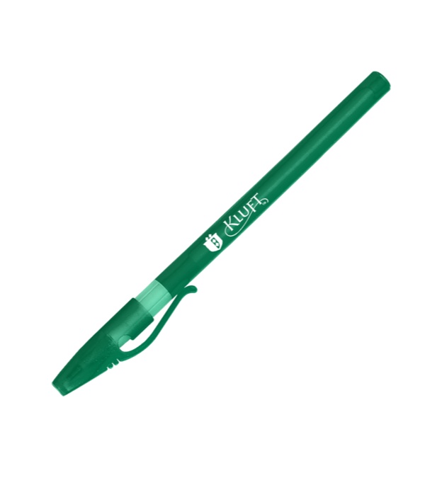 Frosted Ergo Stick Pen