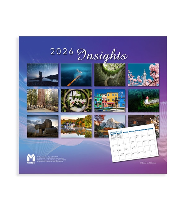 Insights Custom Wall Calendar 2026