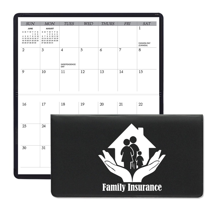 Horizontal Monthly Pocket Planner