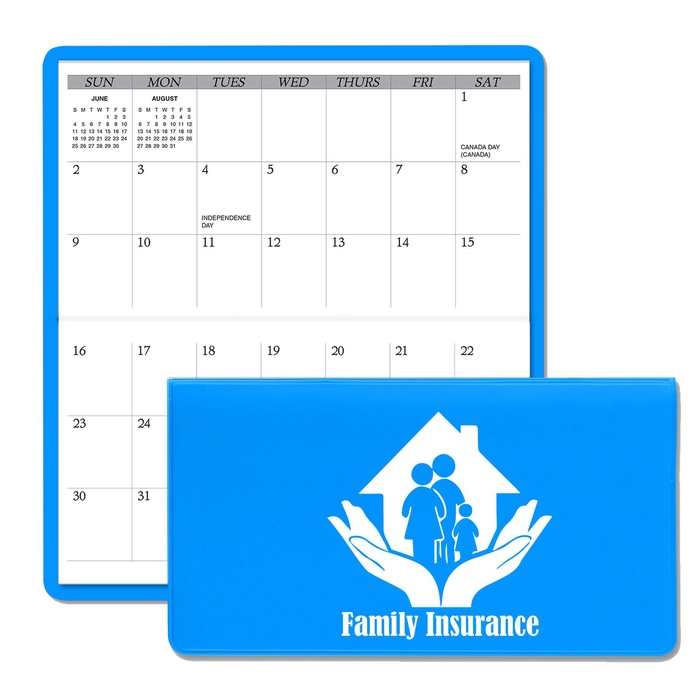 Horizontal Monthly Pocket Planner