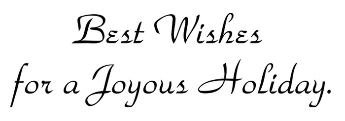 Classic Rejoice Holiday Greeting Card